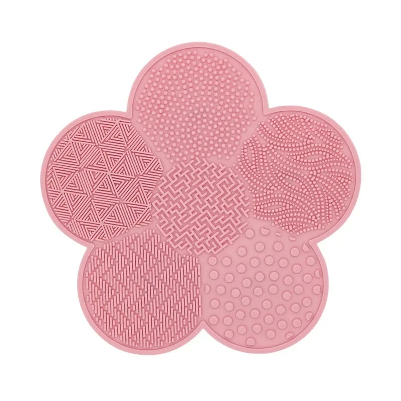 Bol nettoyant pinceaux de maquillage pliable en silicone