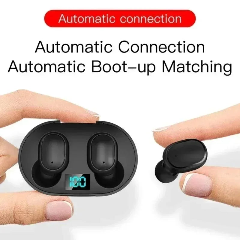 Écouteurs Sans Fil E6S Bluetooth - Anti-Bruit & Micro