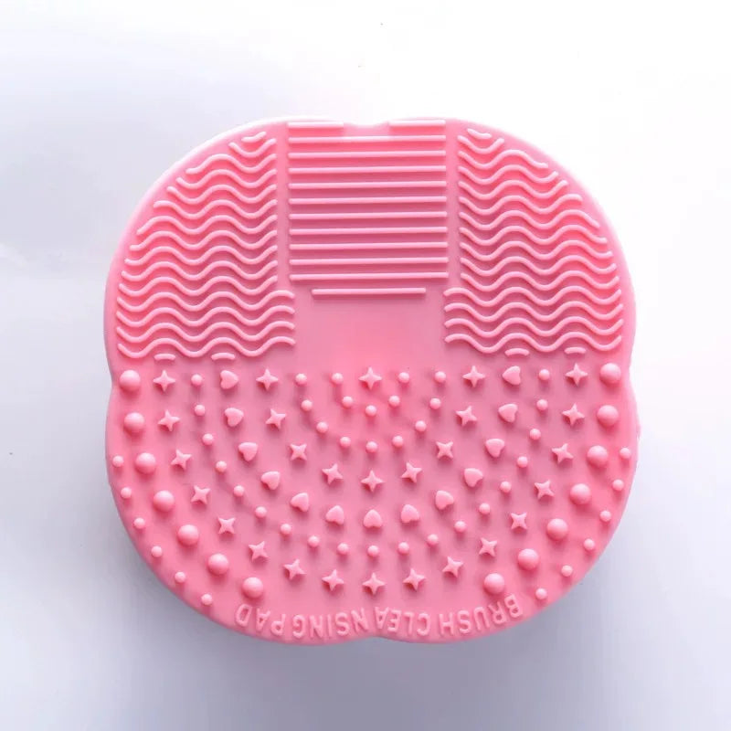 Bol nettoyant pinceaux de maquillage pliable en silicone