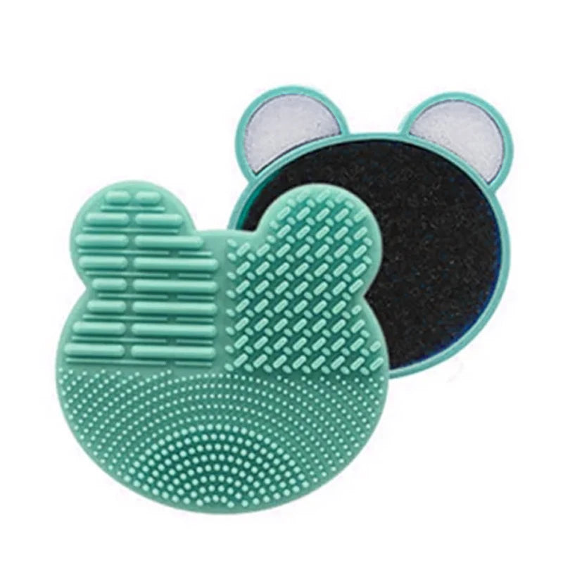 Bol nettoyant pinceaux de maquillage pliable en silicone