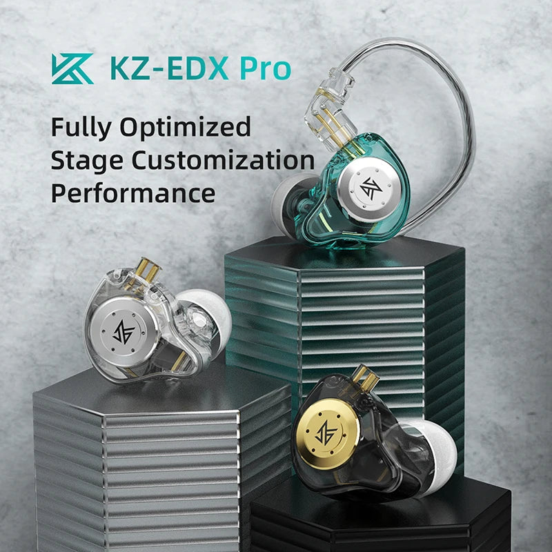 Écouteurs Filaire Intra-Auriculaires KZ EDX Pro - HiFi Bass