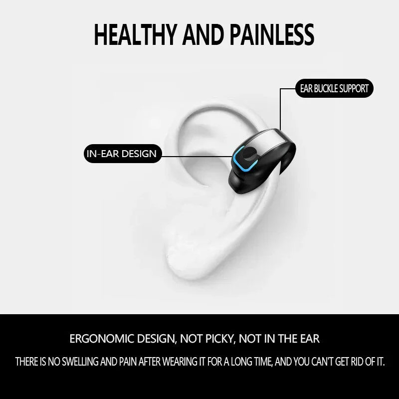 Écouteur clip sans fil Bluetooth 5.3 – Vendu à l’unité