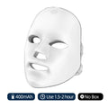 Masque LED visage 7 couleurs sans fil rechargeable