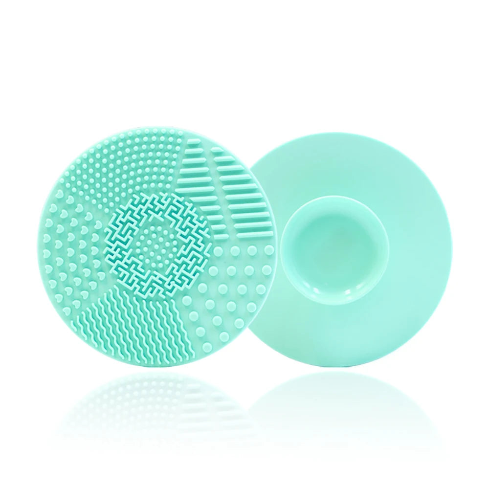 Bol nettoyant pinceaux de maquillage pliable en silicone