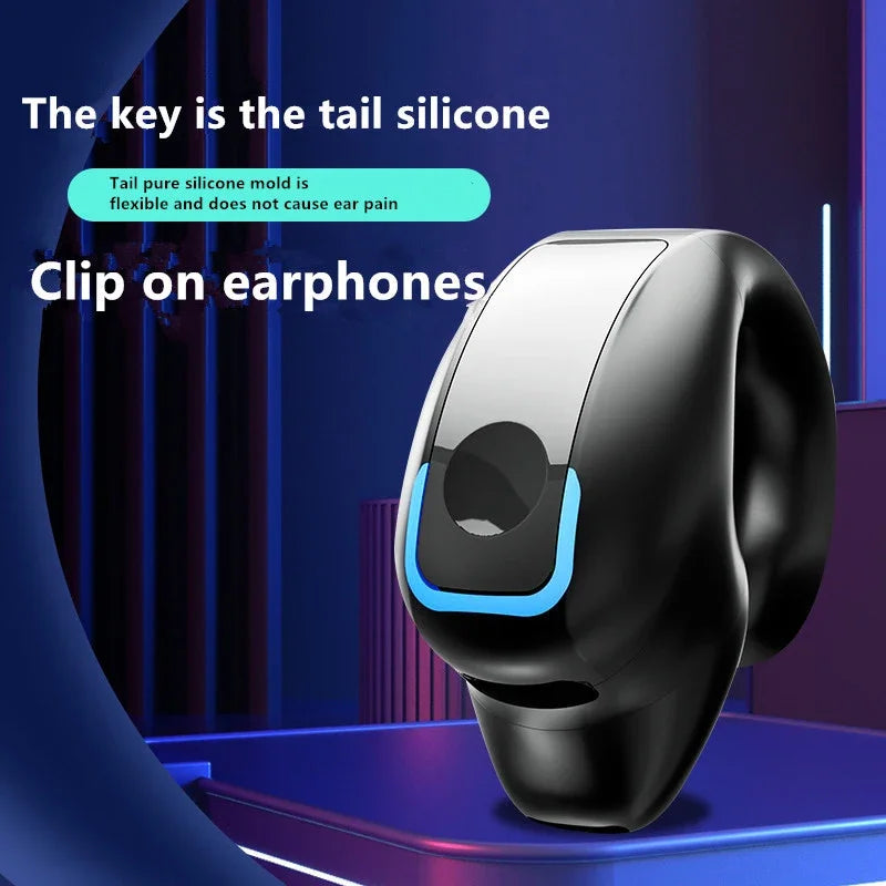 Écouteur clip sans fil Bluetooth 5.3 – Vendu à l’unité