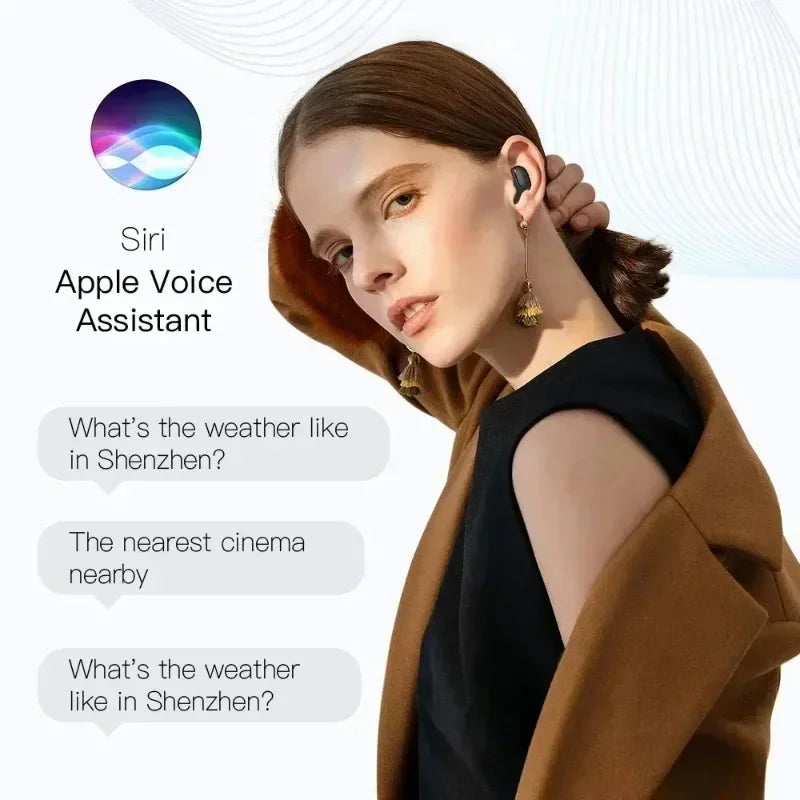 Écouteurs Sans Fil E6S Bluetooth - Anti-Bruit & Micro